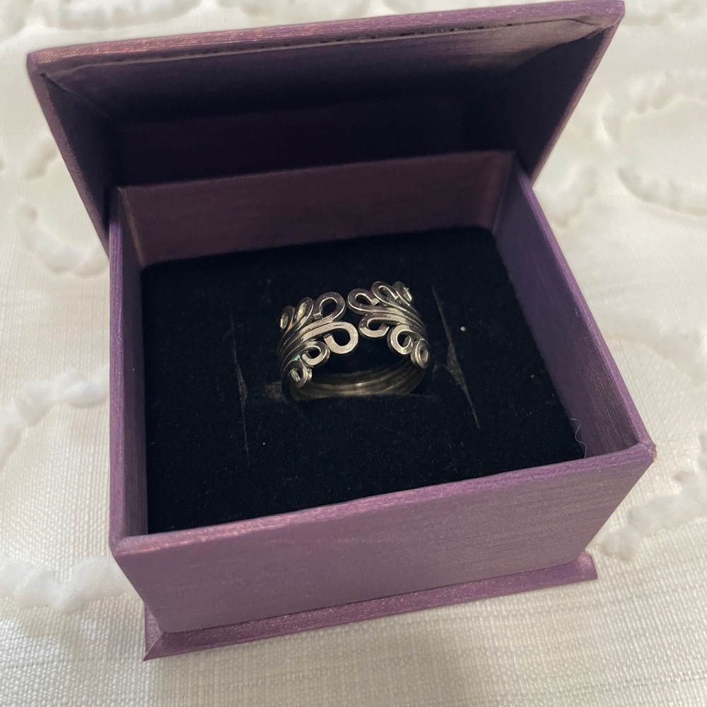 Art deco silver ring bundle - Picture 5 of 8
